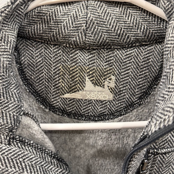 Herringbone Zip up Jacket - Picture 4 of 6